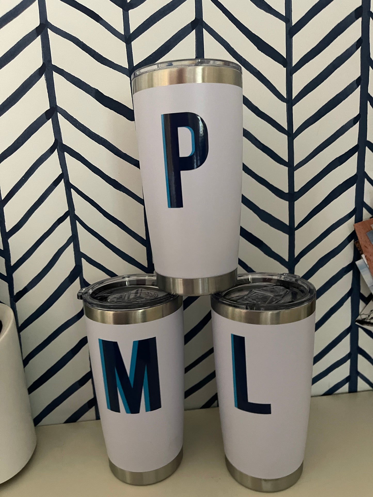 Custom Tall Stainless Steel Tumbler with Lid