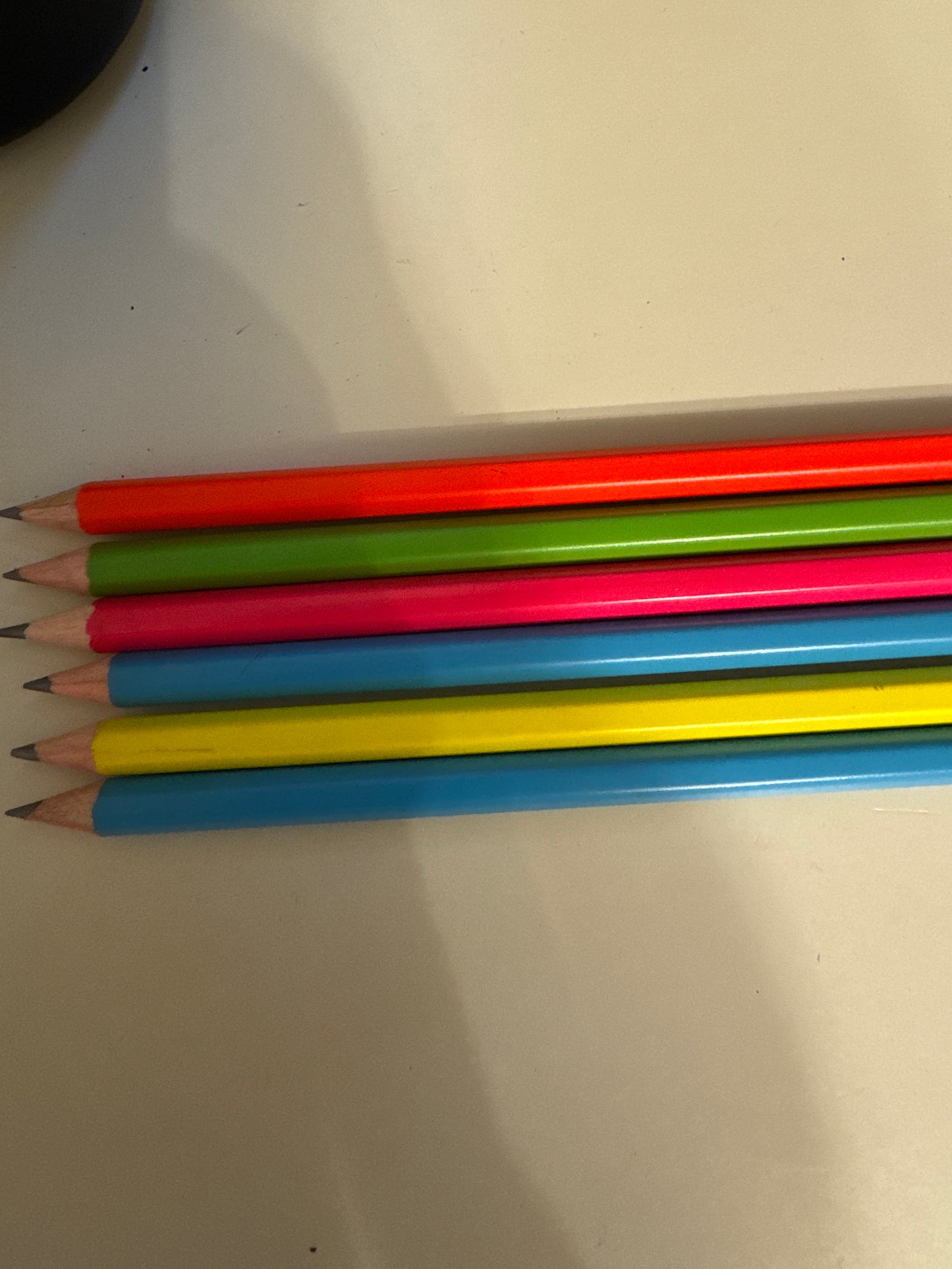 Engraved Ticonderoga Pencils | Middle School Sayings | 6 or 12 Pack of Pencils | Neon Pencils