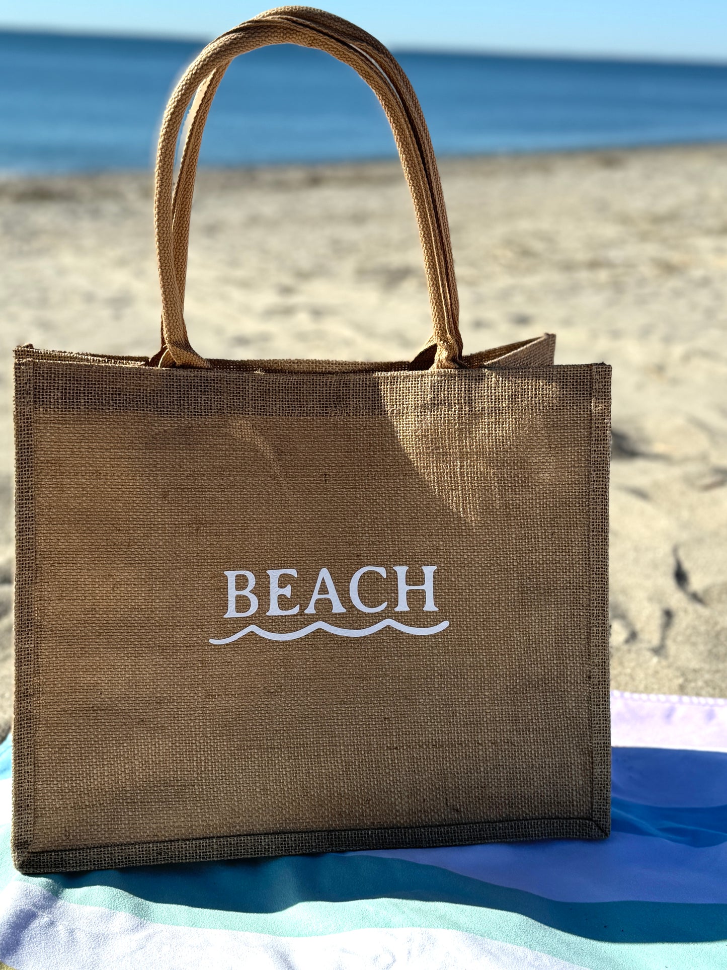 Jute Bag - Beach