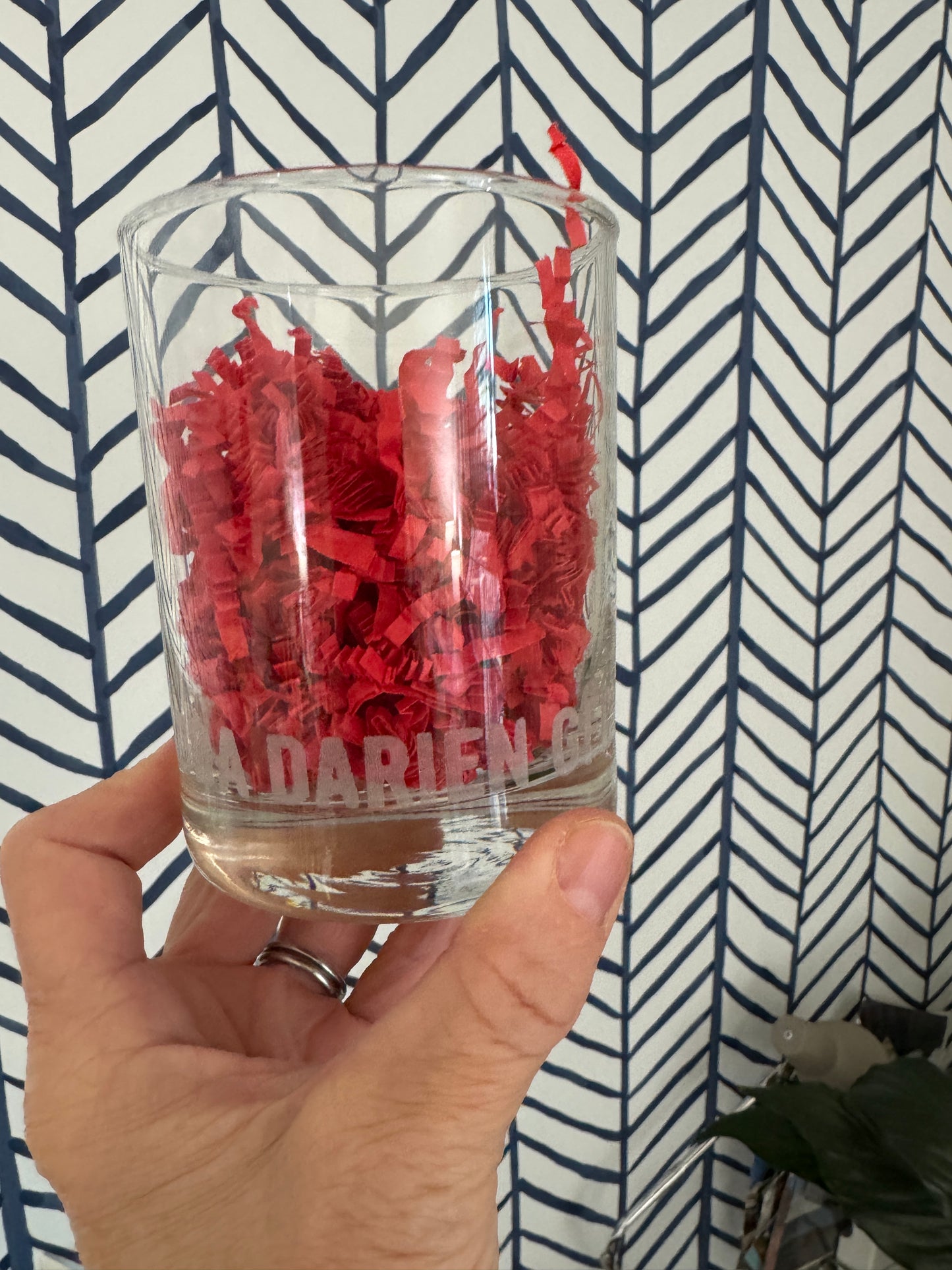 Custom Laser Engrave Rock Glass