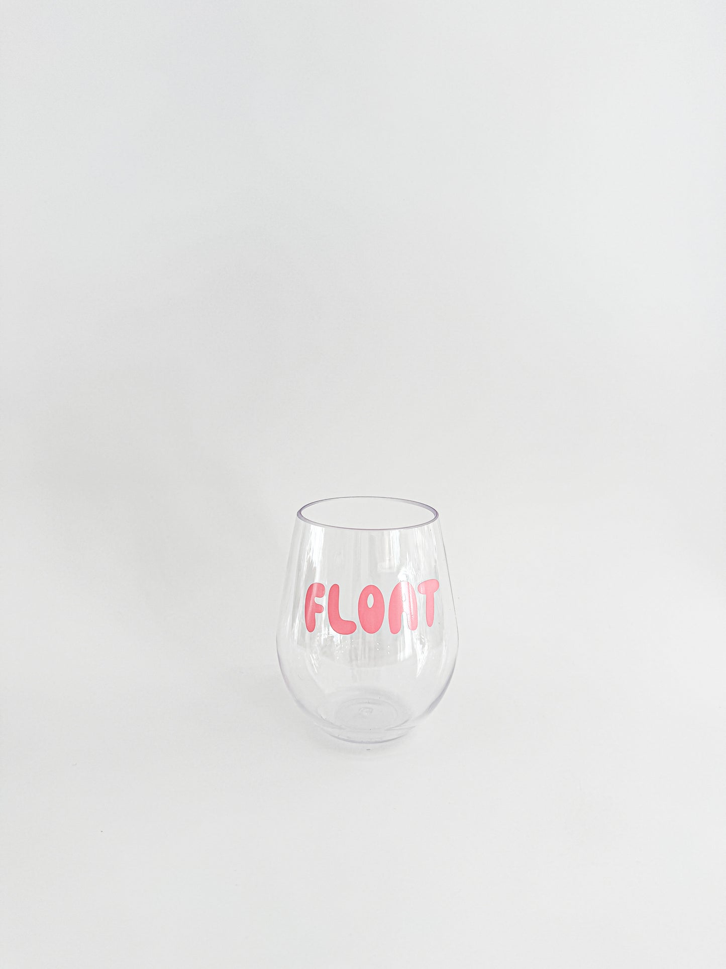 Pool Acrylic Wine Glasses