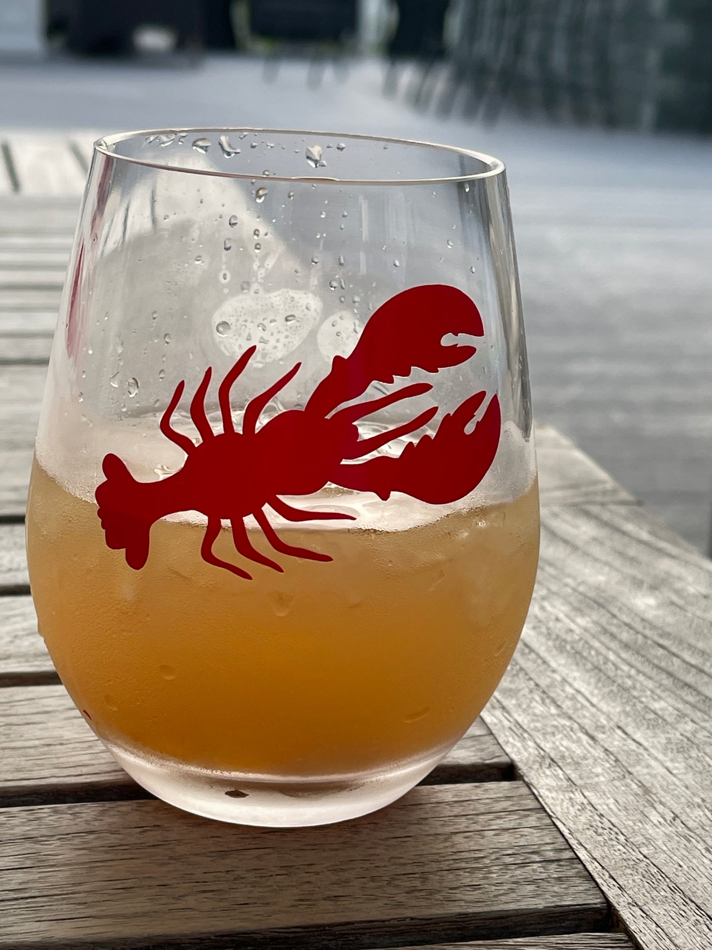 Custom Acrylic Wine Glasses