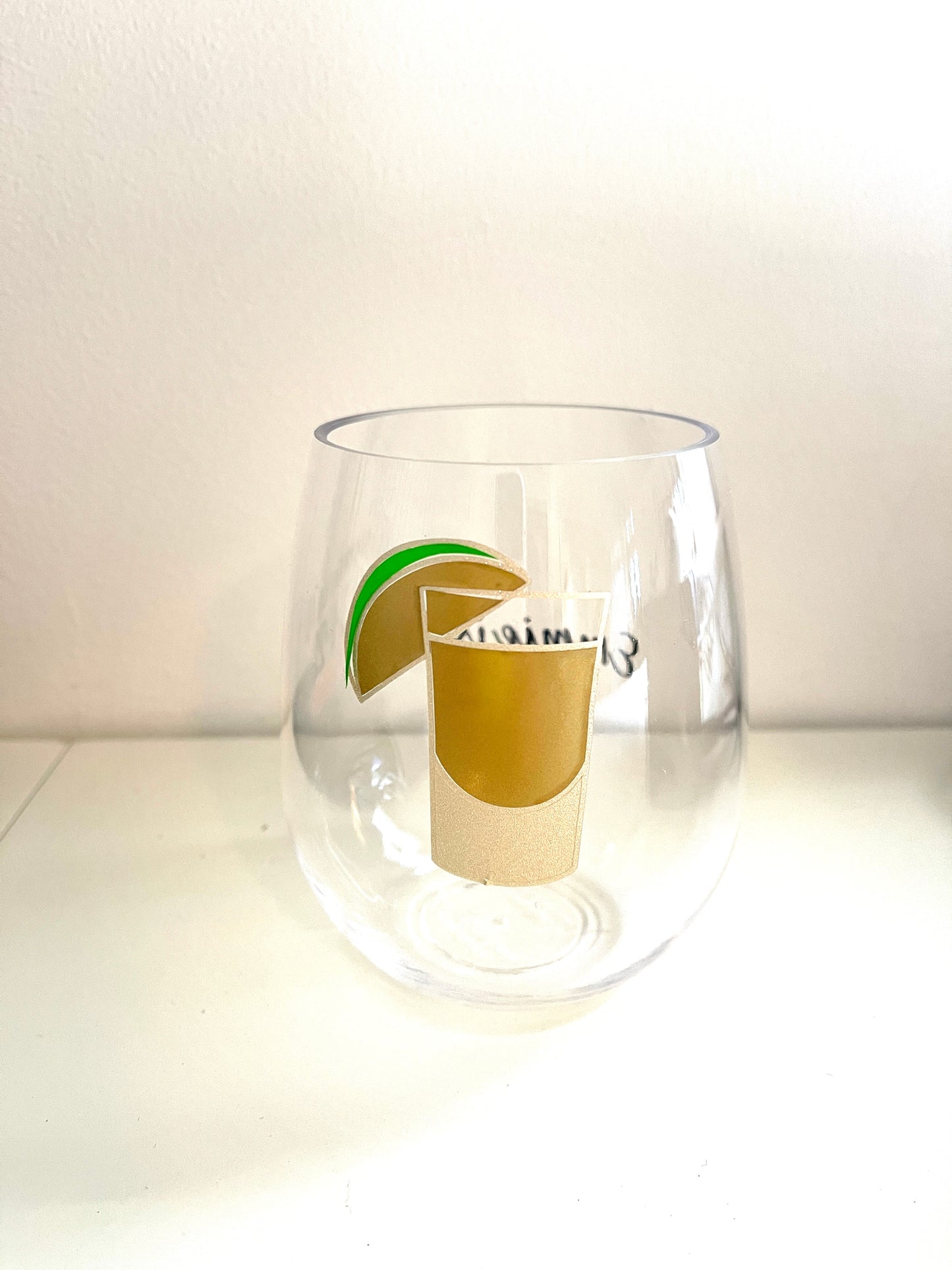 Custom Acrylic Wine Glasses