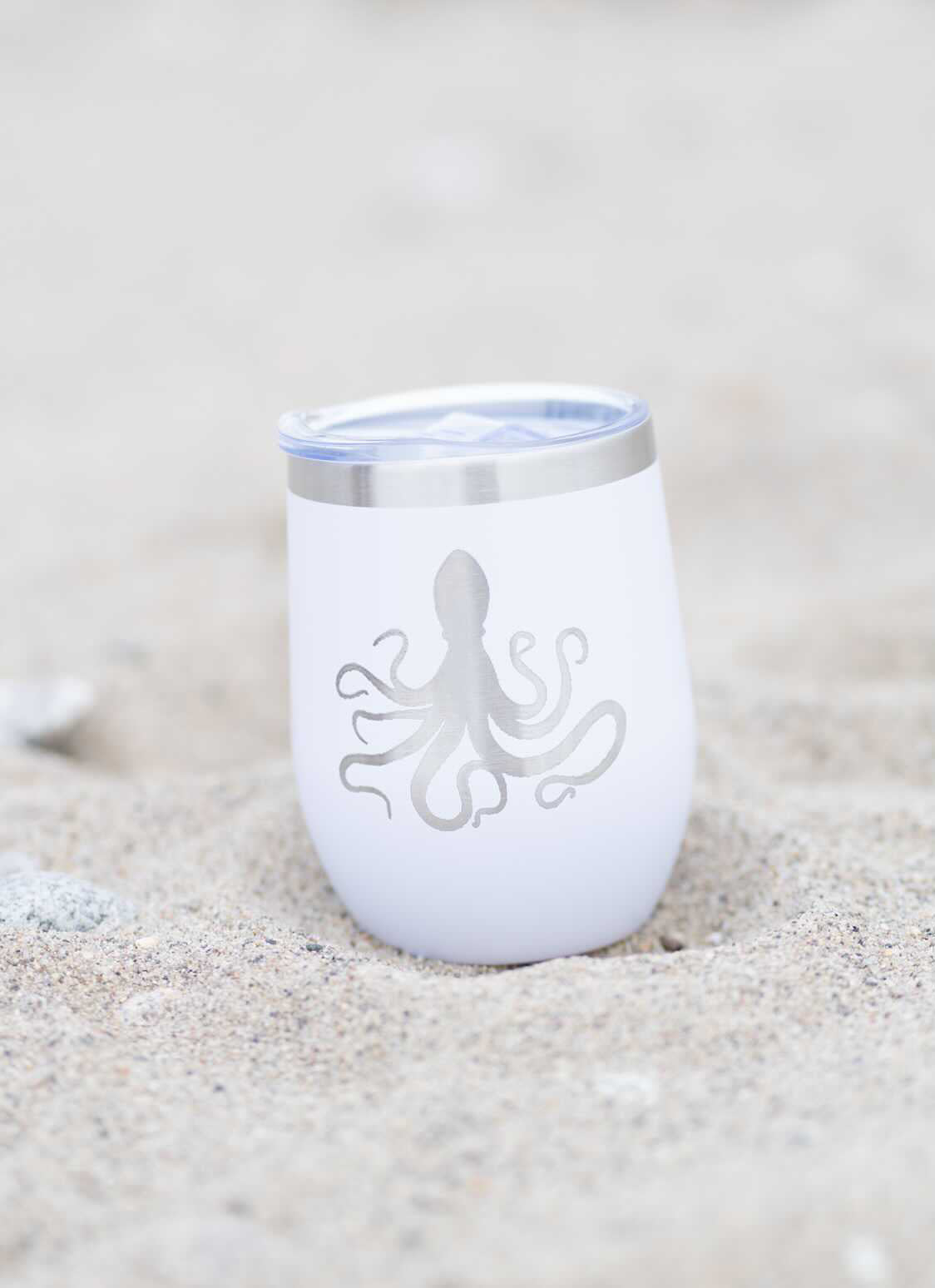 Lasered Engraved Stainless Steel Tumblers