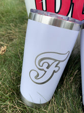 Load and play video in Gallery viewer, Custom Tall Lasered Engraved Stainless Steel Tumblers

