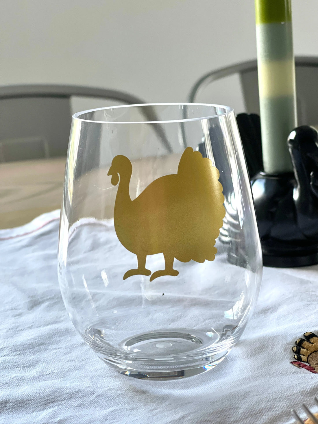 Gather, Sip, and Give Thanks: Our Thanksgiving & Friendsgiving Wine Glasses Everything Labeled