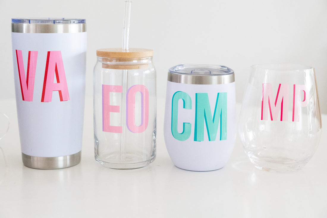 Monogramed Tumblers