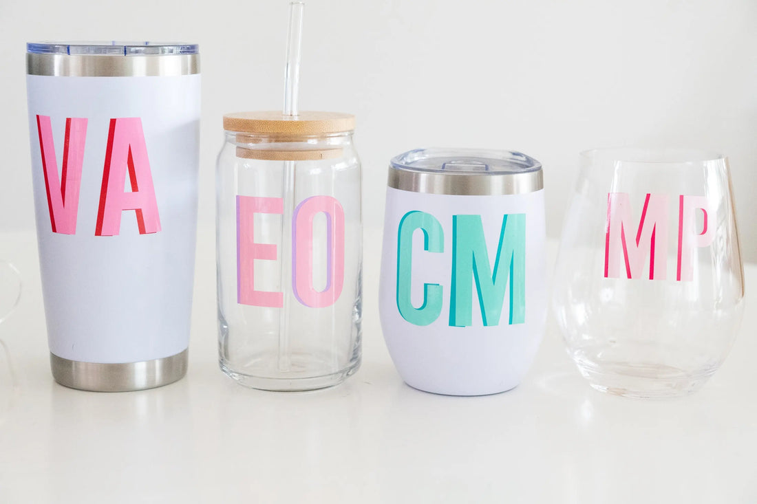 Monogramed Tumblers