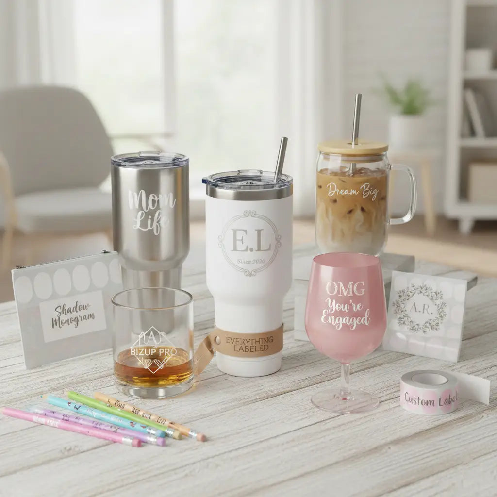 Custom Drinkware Choices – Everything Labeled