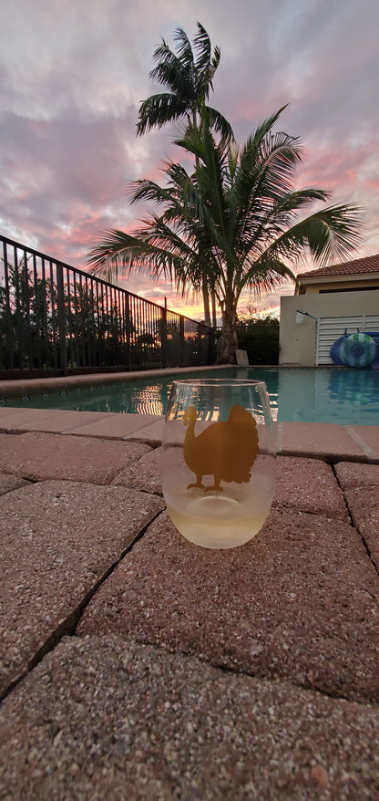 Thanksgiving & Friendsgiving Acrylic Wine Glasses