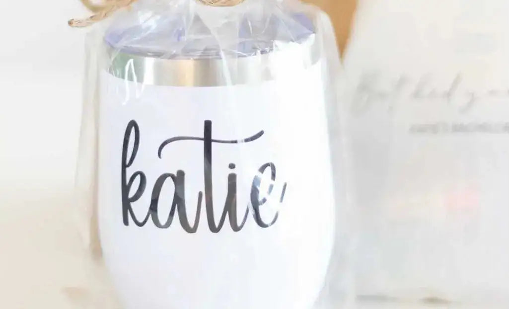 Custom Stainless Steel Tumbler with Lid | Personalized 12 oz Stemless Tumbler