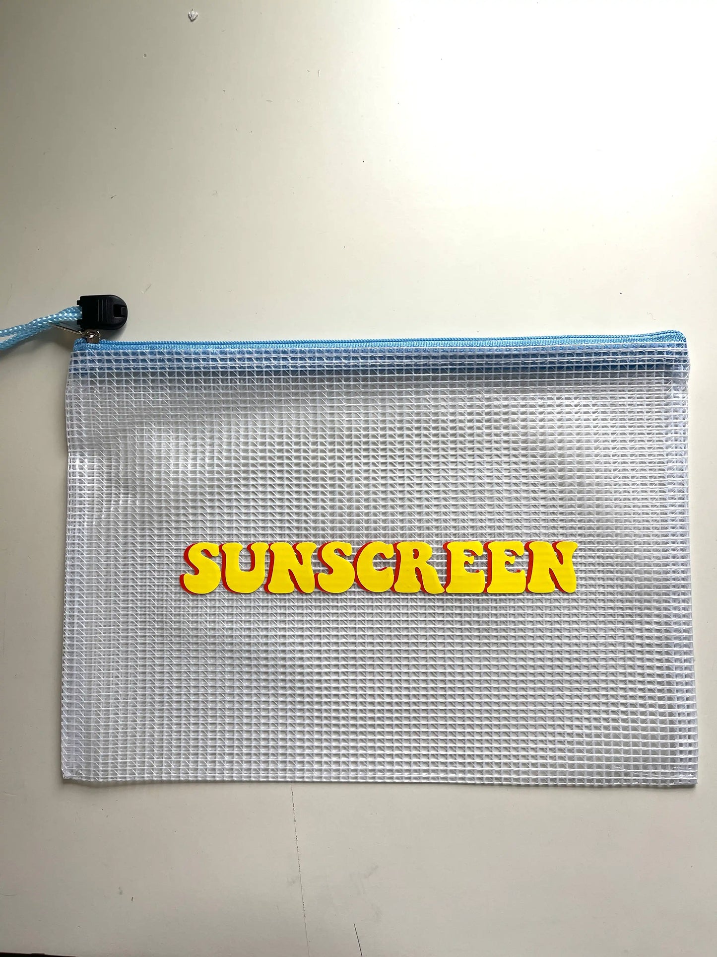 Custom Shadow Monogram Zipper Pouches Everything Labeled