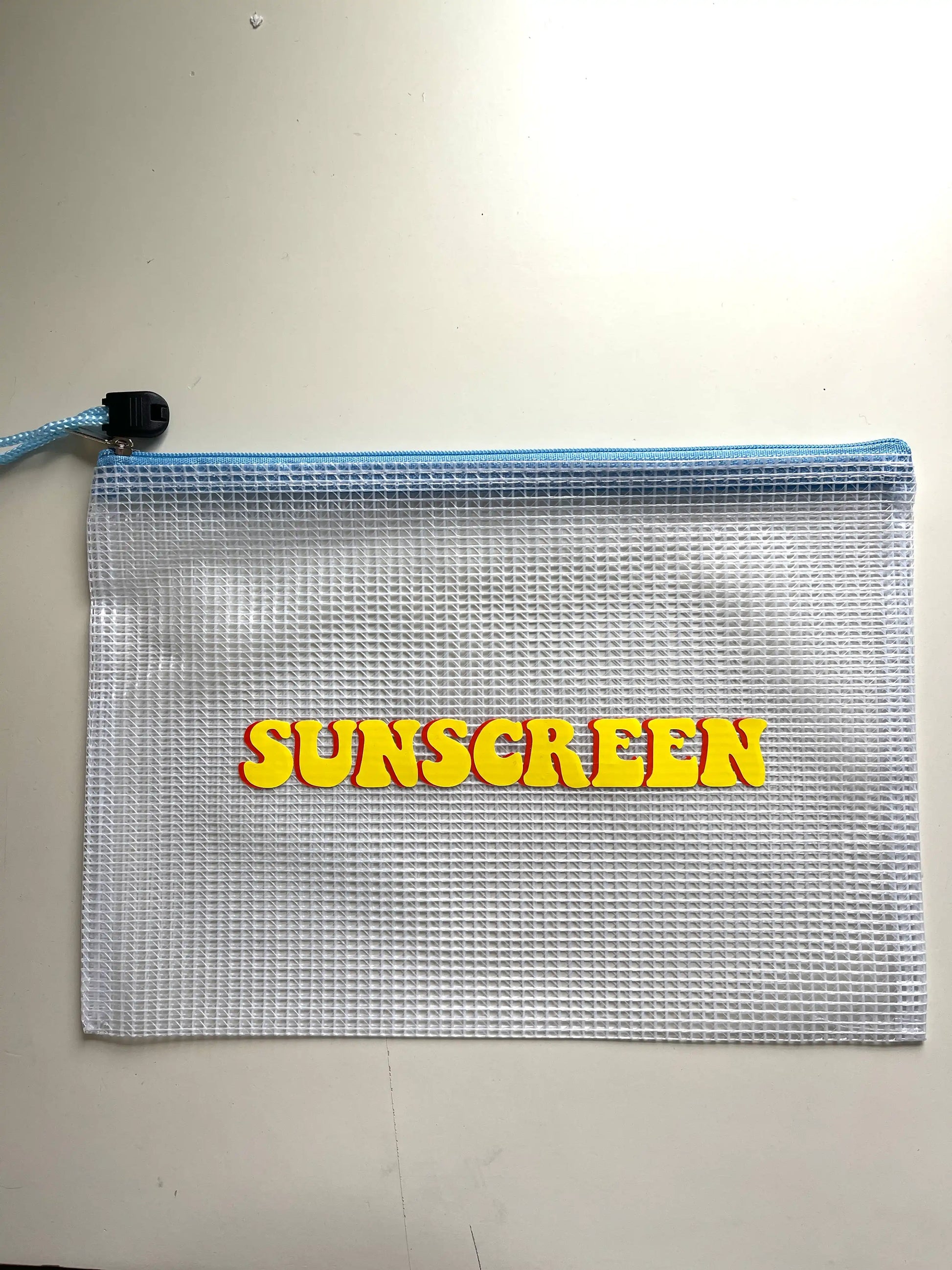 Custom Shadow Monogram Zipper Pouches Everything Labeled