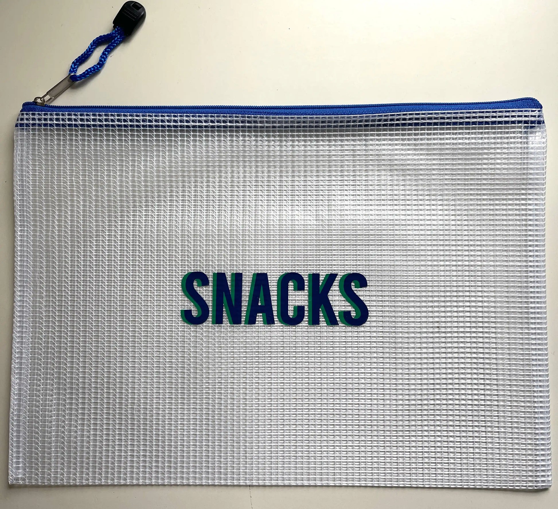 Custom Shadow Monogram Zipper Pouches Everything Labeled