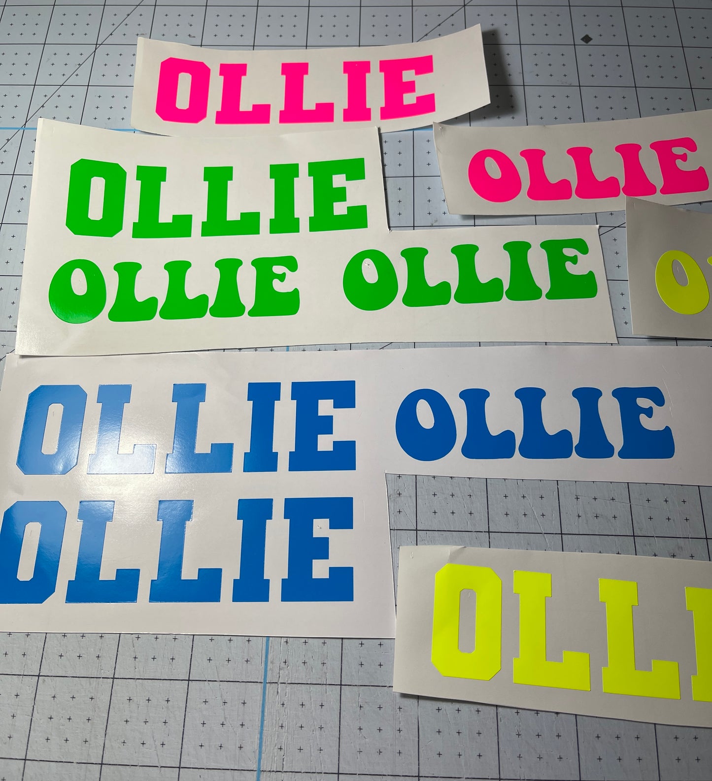 Custom Name Labels