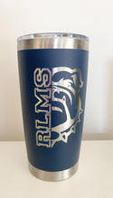 Load image into Gallery viewer, Roger Ludlowe Middle School (RLMS) Personalized Lasered Engraved Stainless Steel Tumblers
