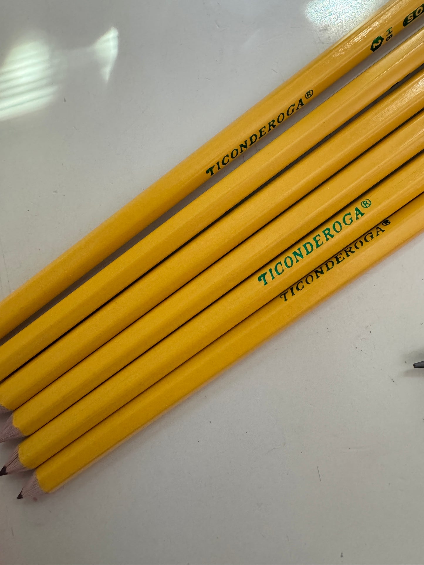 Custom Engraved Ticonderoga Pencils  | 6 or 12 Pack of Pencils | Pastel Pencils