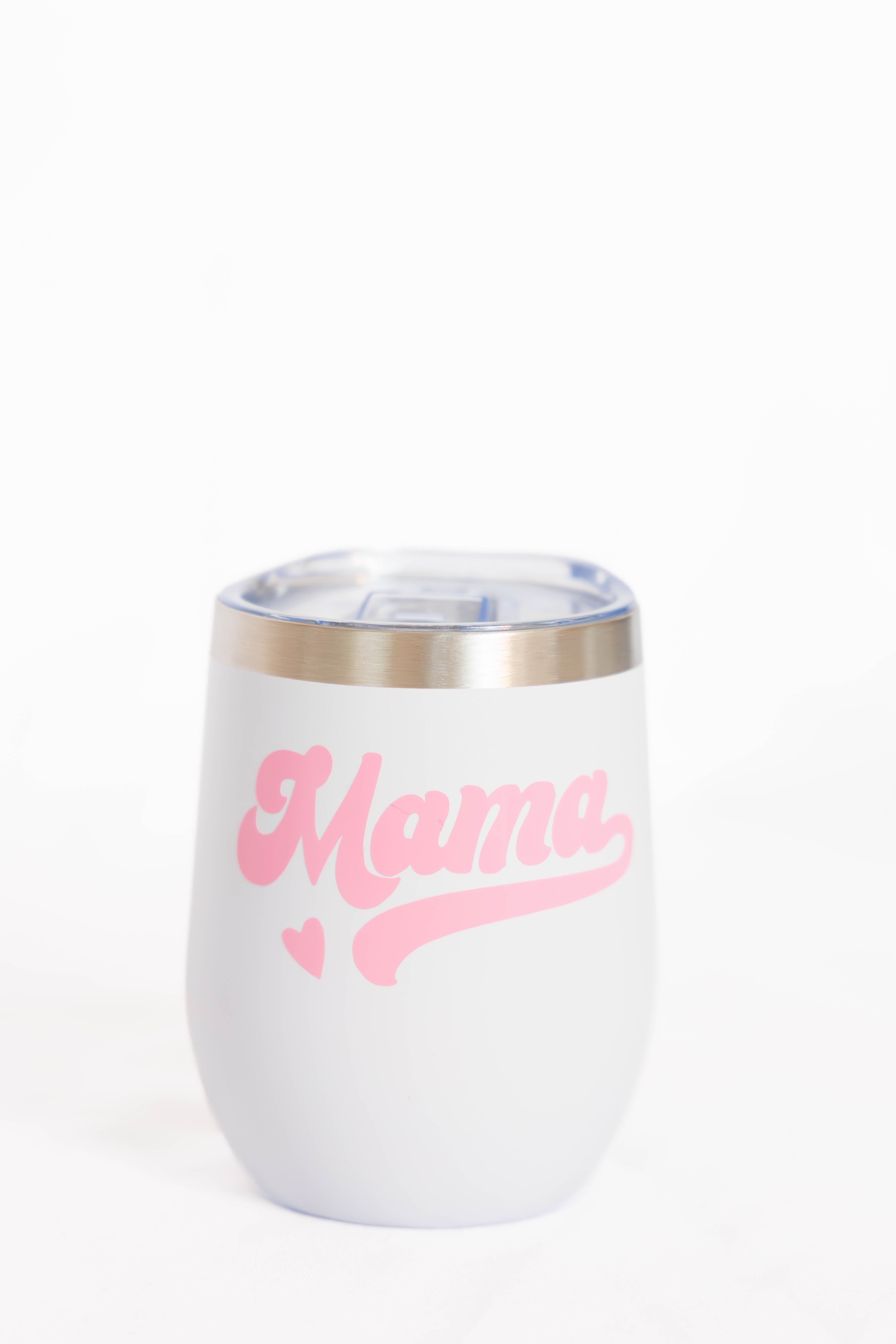 Mama Stainless Steel Tumbler |12 oz Insulated Mom Gift Cup