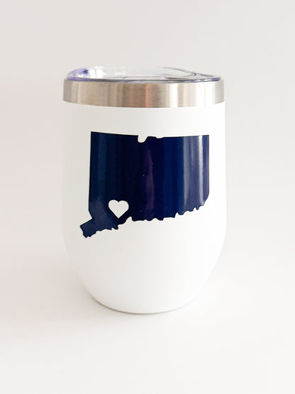 Custom State Shape Drinkware – Personalized Tumblers, Wine Glasses & Barware Everything Labeled
