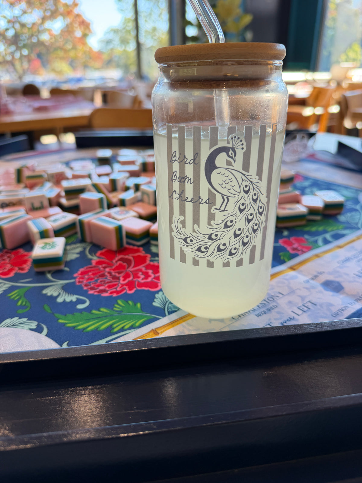 Bird Bam Cheers Glass Tumbler
