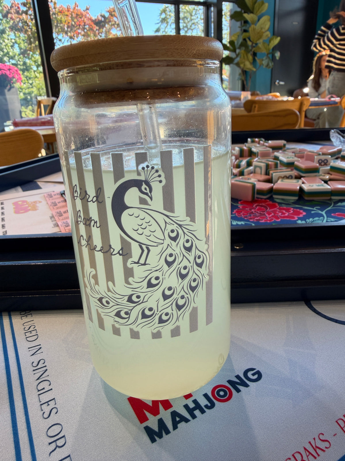 Bird Bam Cheers Glass Tumbler