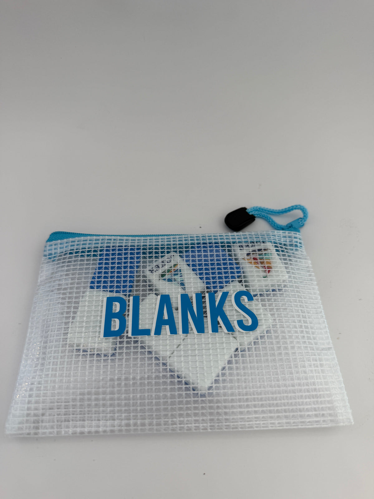 Mahjong Blank Tile Pouch Everything Labeled
