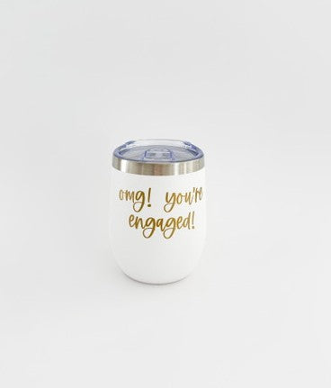 Engagement Tumbler Everything Labeled