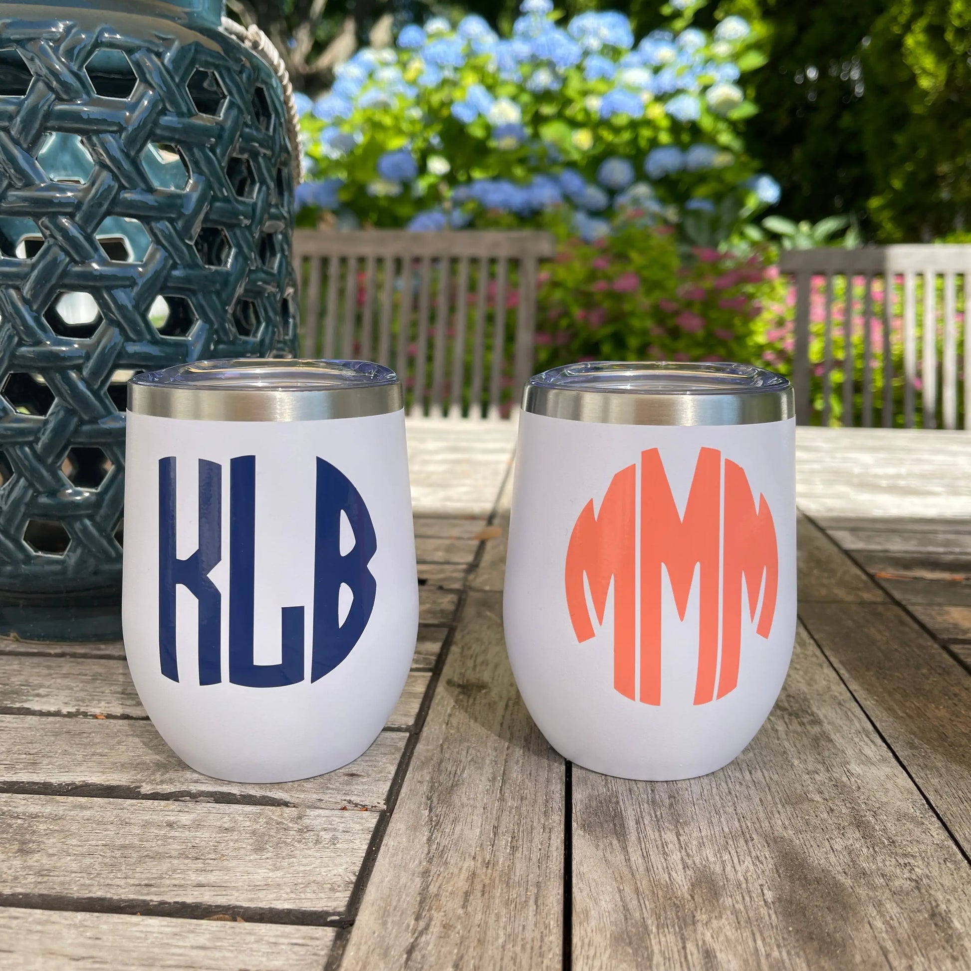 Custom Stainless Steel Tumbler with Lid | Personalized 12 oz Stemless Tumbler Everything Labeled