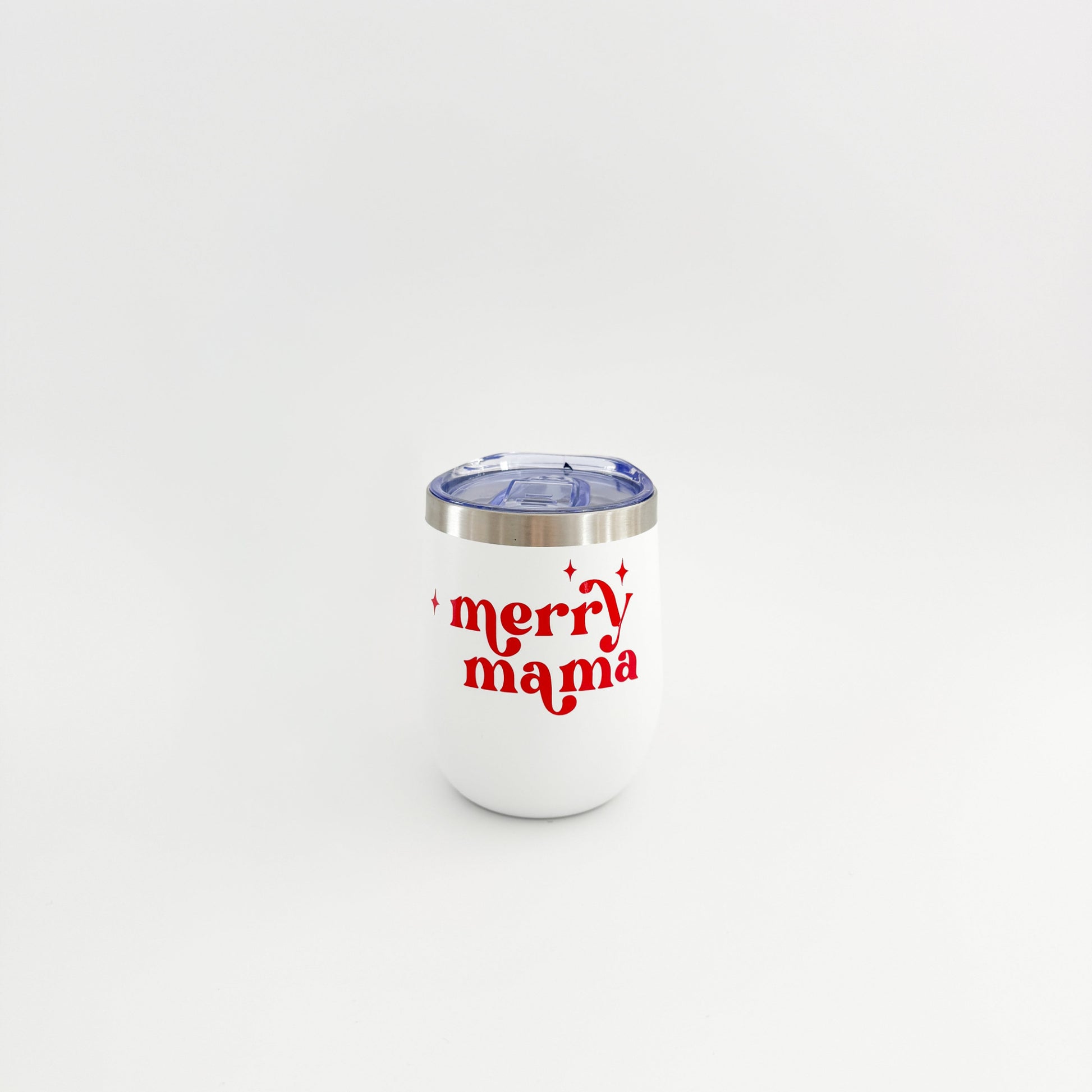 Merry Mama Christmas Tumbler | Festive Holiday Drinkware Everything Labeled