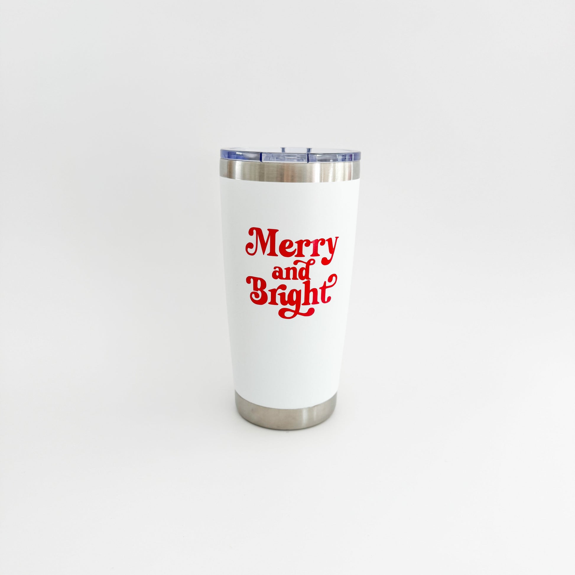 Merry Mama Christmas Tumbler | Festive Holiday Drinkware Everything Labeled