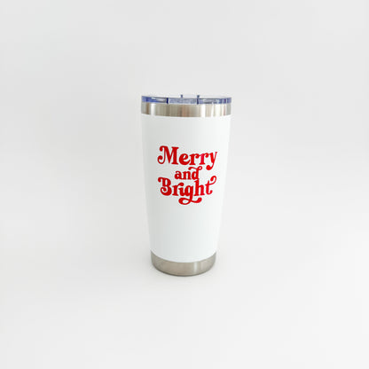 Merry Mama Christmas Tumbler | Festive Holiday Drinkware Everything Labeled