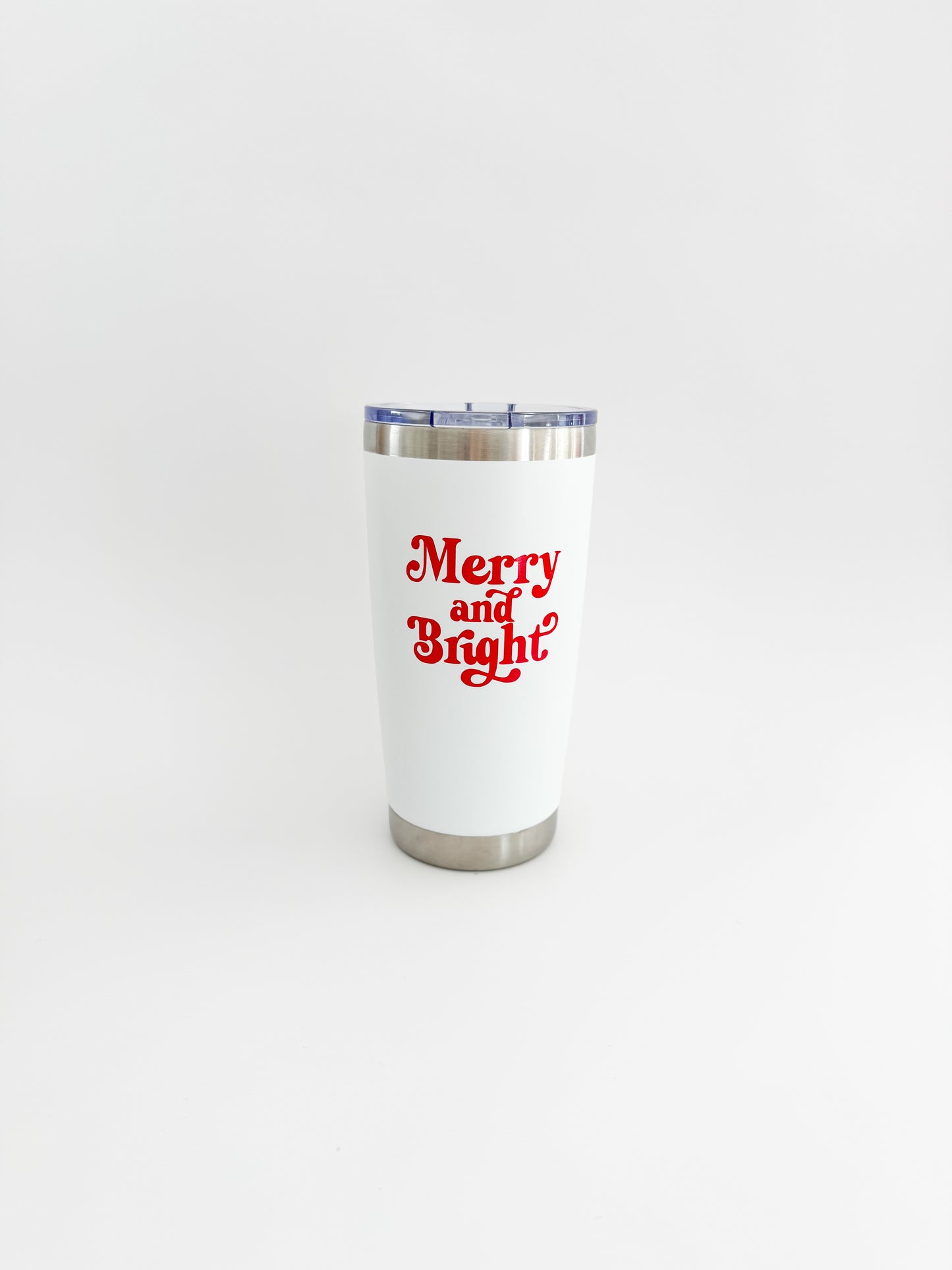 Merry Mama Stainless Steel Tumbler – Fun Holiday Drinkware