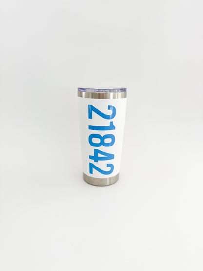 Custom Zip Code Drinkware | Personalized Hometown Tumblers, Glasses & Wine Cups Everything Labeled