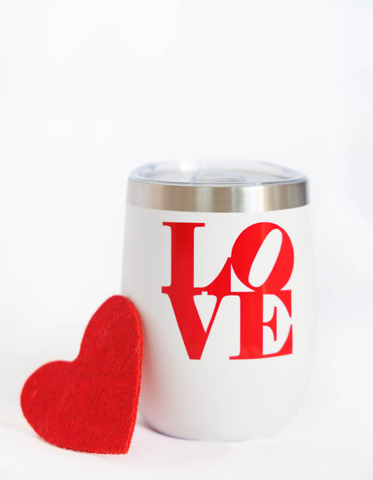 LOVE Stainless Steel Tumbler – Valentine Edition