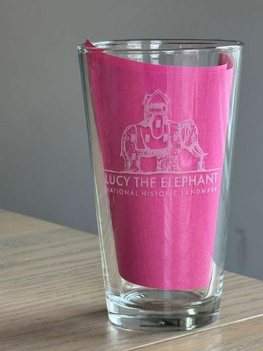 Custom Laser Engraved Pint Glass – 16 oz Personalized Beer Glass with Name or Logo Everything Labeled