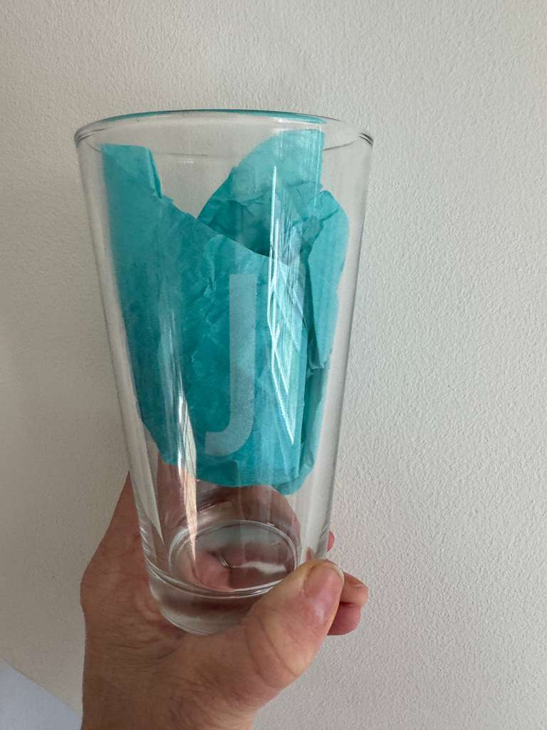 Custom Laser Engraved Pint Glass – 16 oz Personalized Beer Glass with Name or Logo Everything Labeled