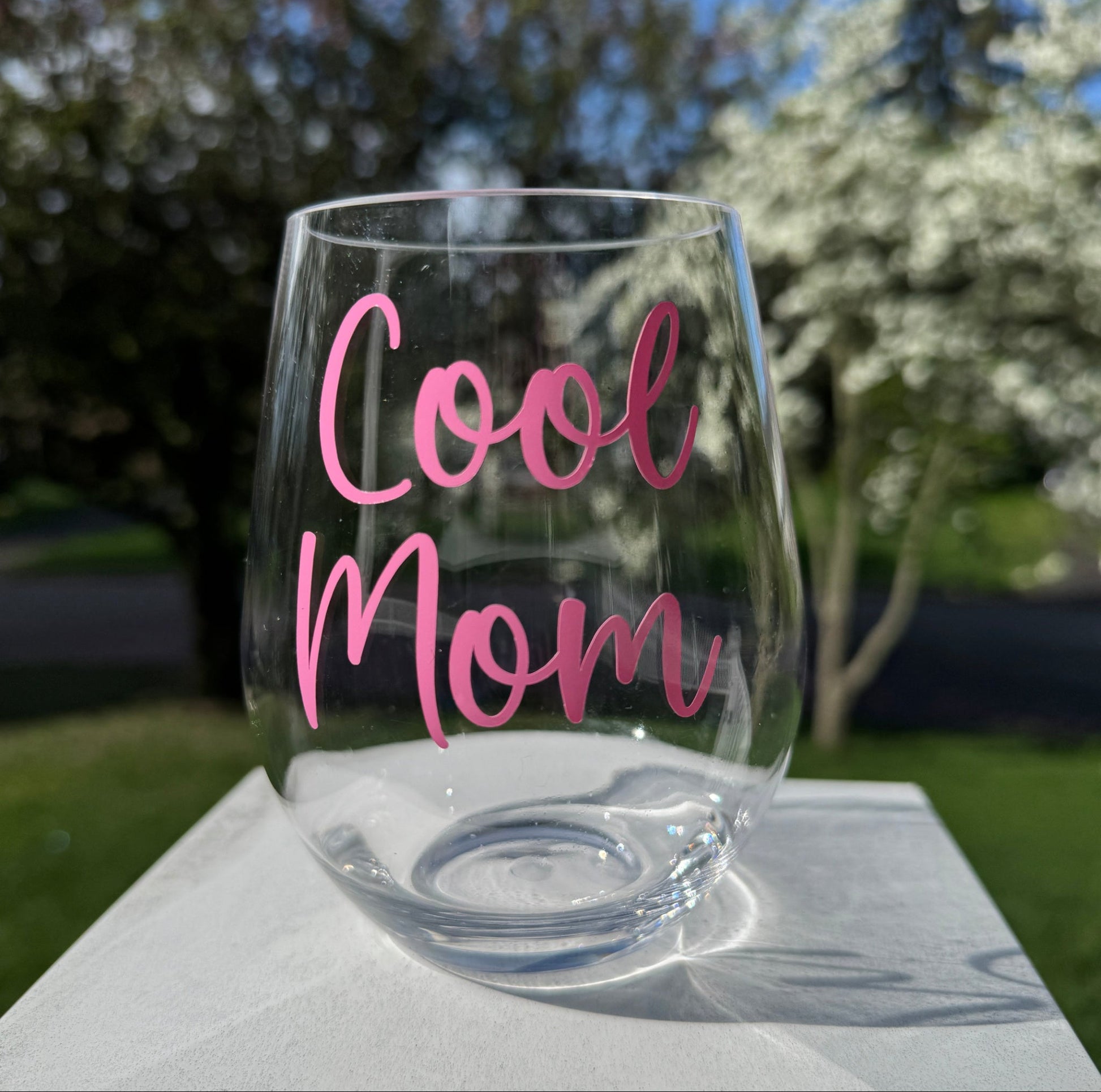 Cool Mom Acrylic Wine Glass: Practical Style for Every Mother Everything Labeled