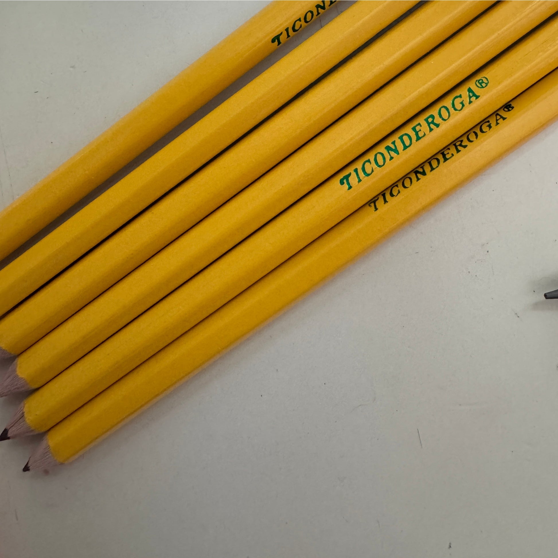 Custom Engraved Ticonderoga Pencils | Pastel Pencils Everything Labeled