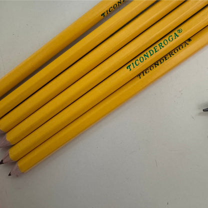 Custom Engraved Ticonderoga Pencils | Pastel Pencils Everything Labeled