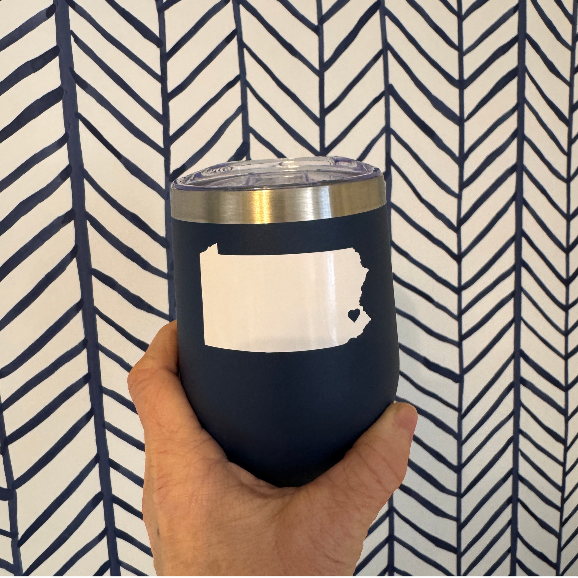 Custom State Shape Drinkware – Personalized Tumblers, Wine Glasses & Barware Everything Labeled