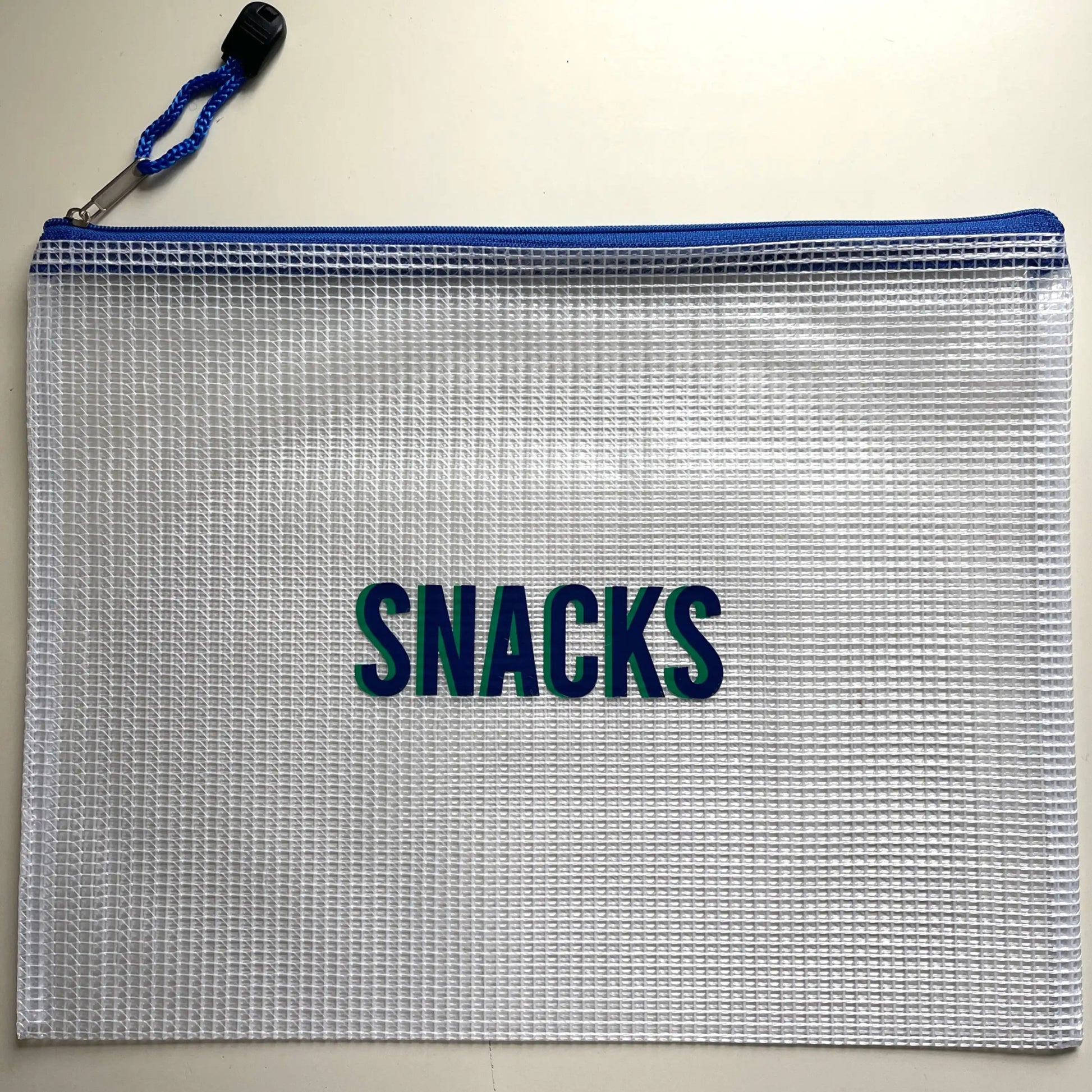 Custom Shadow Monogram Zipper Pouches Everything Labeled