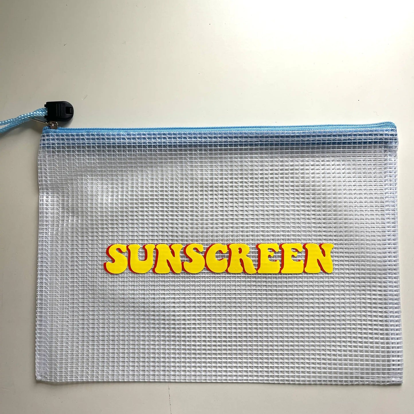 Custom Shadow Monogram Zipper Pouches Everything Labeled