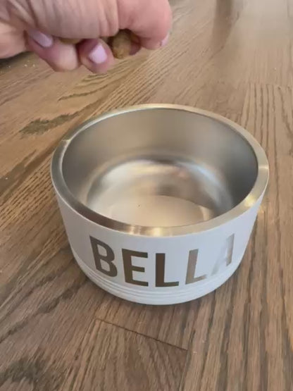 Video of Dog Bowl Personalized
