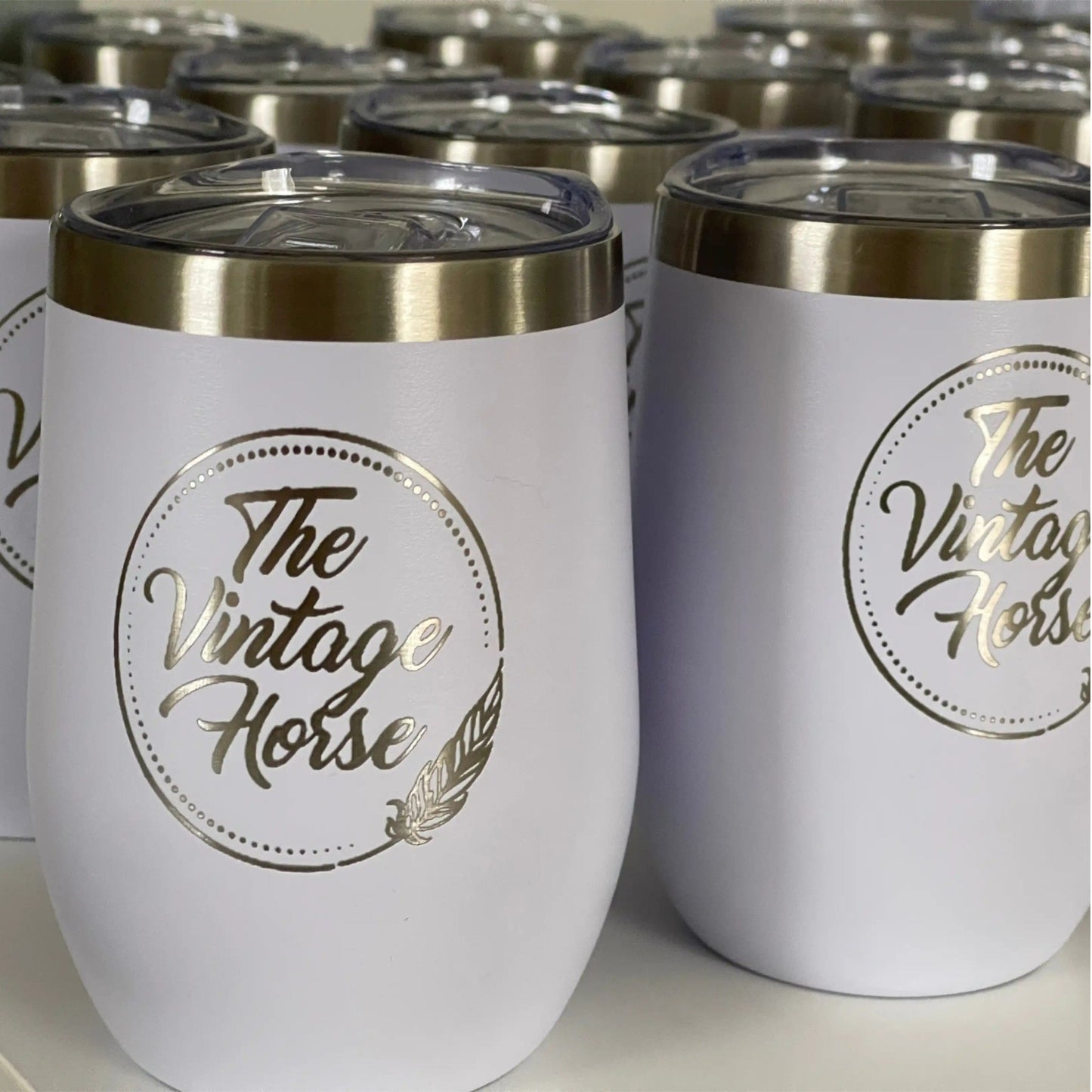 Custom Logo Drinkware – Personalized Company Logo Tumblers, Glasses & Mugs Everything Labeled