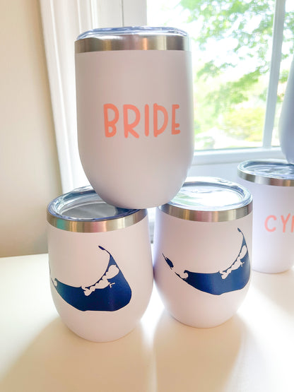 Custom Stainless Steel Tumbler with Lid