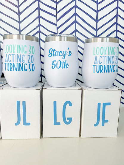 Custom Stainless Steel Tumbler with Lid