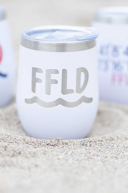 Lasered Engraved Stainless Steel Tumblers