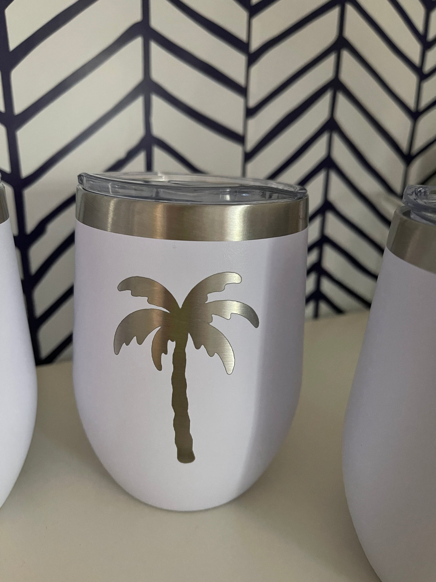 Lasered Engraved Stainless Steel Tumblers