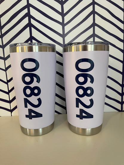 Custom Tall Stainless Steel Tumbler with Lid