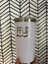 Load image into Gallery viewer, Custom Tall Lasered Engraved Stainless Steel Tumblers
